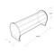 Azar Displays Acrylic Headband Counter Display 15.875'' W x 6.5'' H 900035-GS-1PK - alternate 3